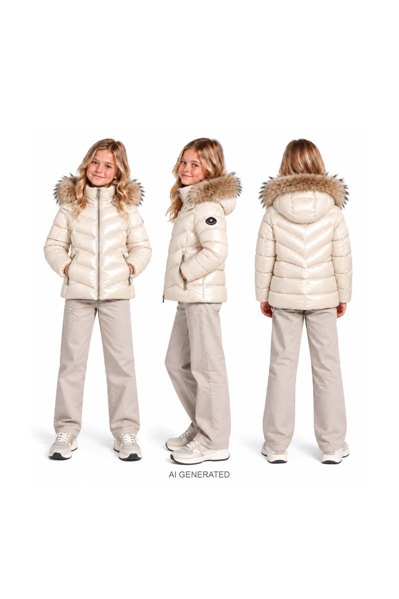 GRETHEL FUR/G MARBLE WHITE 12