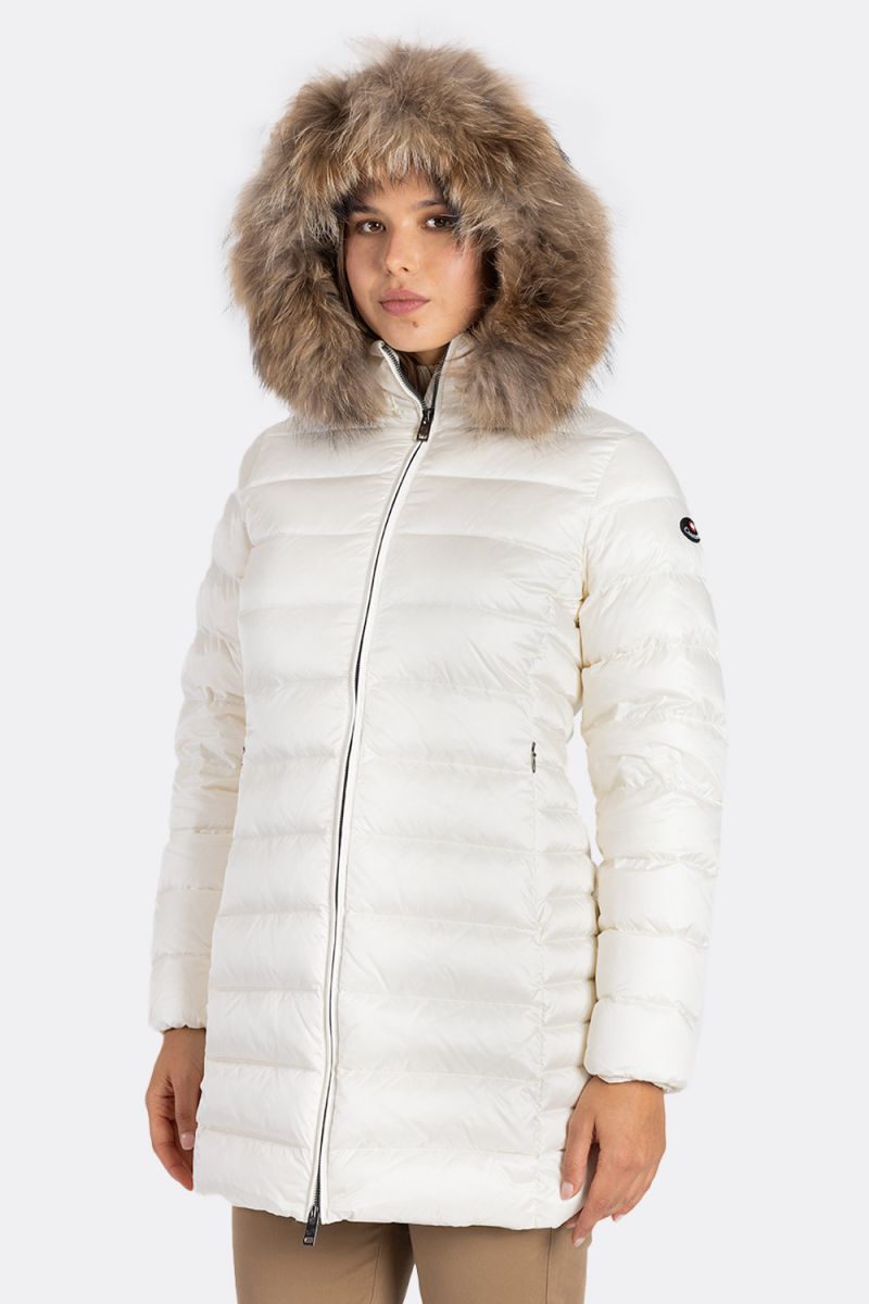 giacca_donna_marble_white_canadiens_lisbet_long_fur
