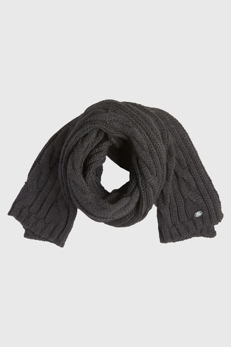 EGLE/W SCARF BLACK UNICA