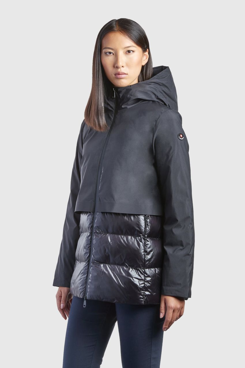 Giacca con cappuccio donna store