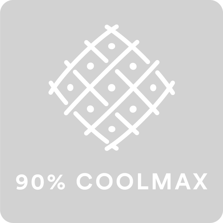 TESSUTO 90% COOLMAX