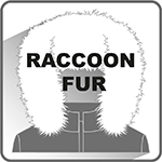 PELLICCIA NATURALE DI RACCOON